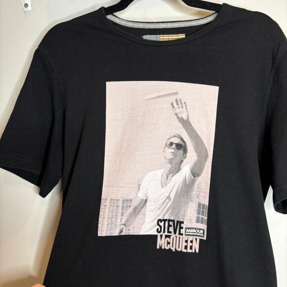 Barbour Steve McQueen T-Shirt - Picture 3 of 8